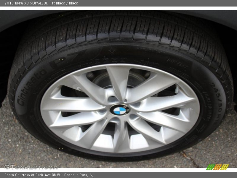 Jet Black / Black 2015 BMW X3 xDrive28i