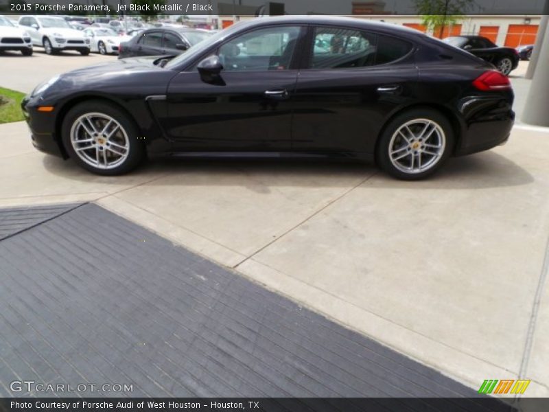 Jet Black Metallic / Black 2015 Porsche Panamera