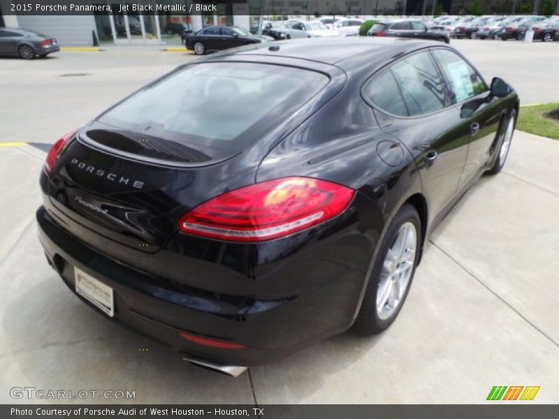 Jet Black Metallic / Black 2015 Porsche Panamera