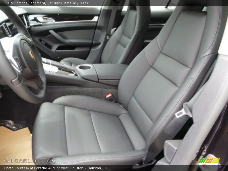 Front Seat of 2015 Panamera 