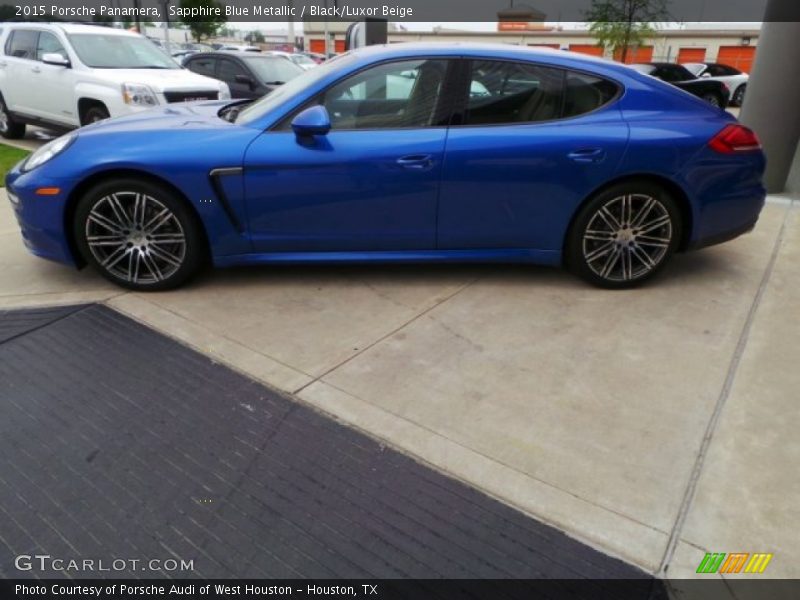  2015 Panamera  Sapphire Blue Metallic