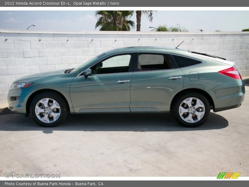  2012 Accord Crosstour EX-L Opal Sage Metallic