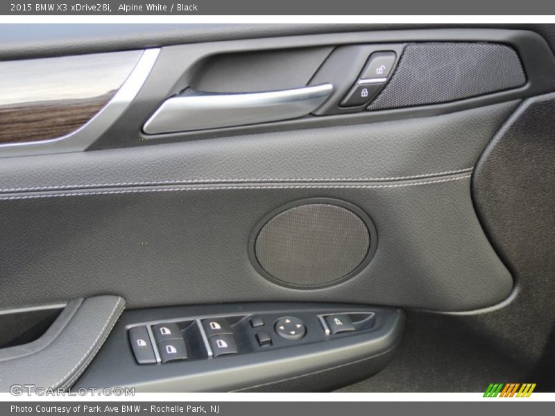 Alpine White / Black 2015 BMW X3 xDrive28i