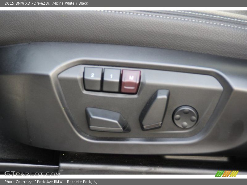 Alpine White / Black 2015 BMW X3 xDrive28i