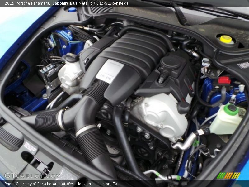  2015 Panamera  Engine - 3.6 Liter DI DOHC 24-Valve VarioCam Plus V6