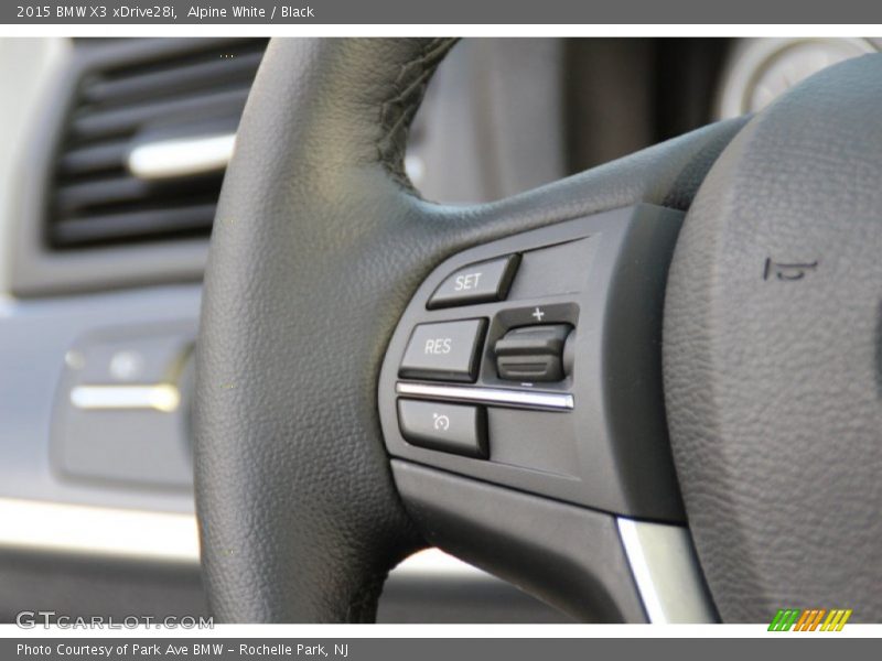 Alpine White / Black 2015 BMW X3 xDrive28i