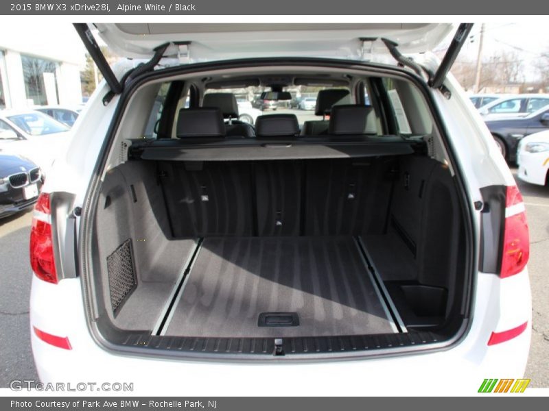 Alpine White / Black 2015 BMW X3 xDrive28i