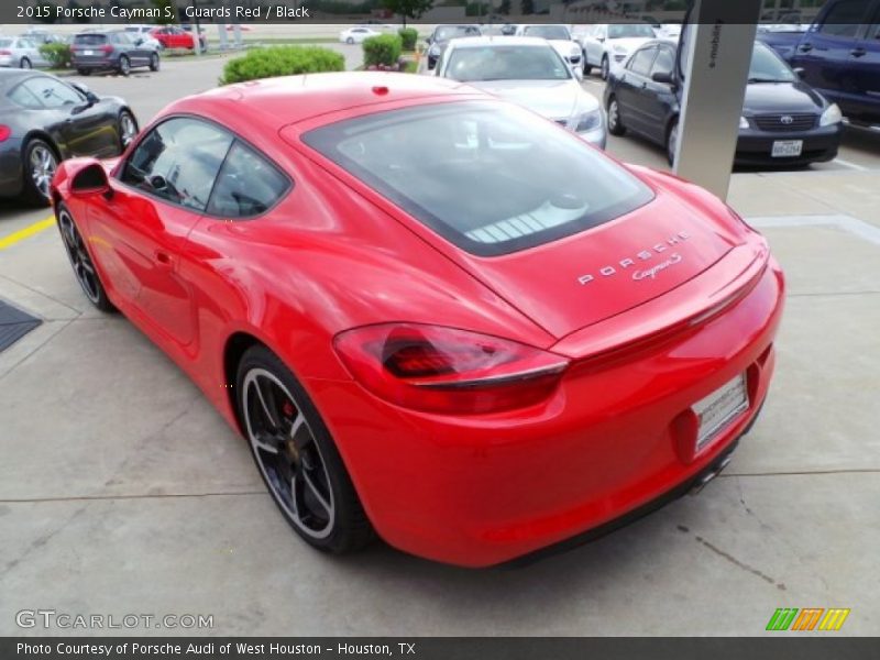 Guards Red / Black 2015 Porsche Cayman S