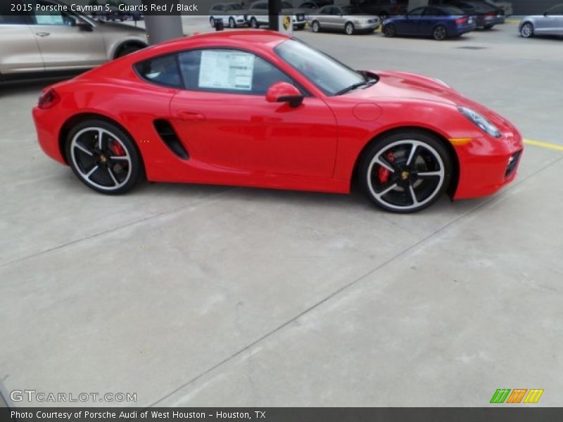 Guards Red / Black 2015 Porsche Cayman S