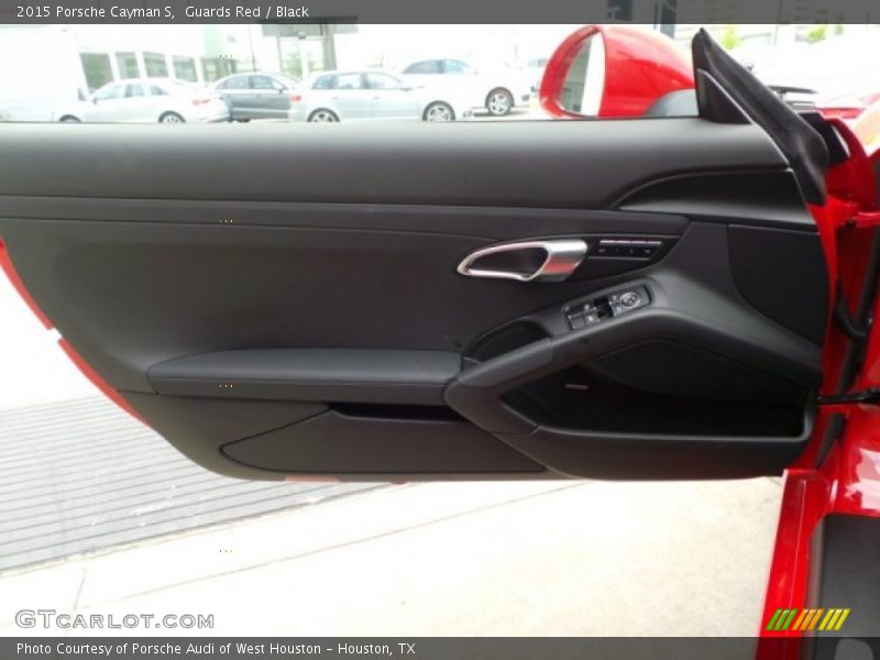 Guards Red / Black 2015 Porsche Cayman S