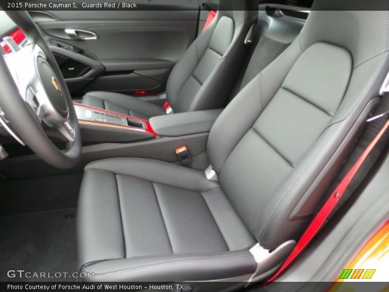 Front Seat of 2015 Cayman S