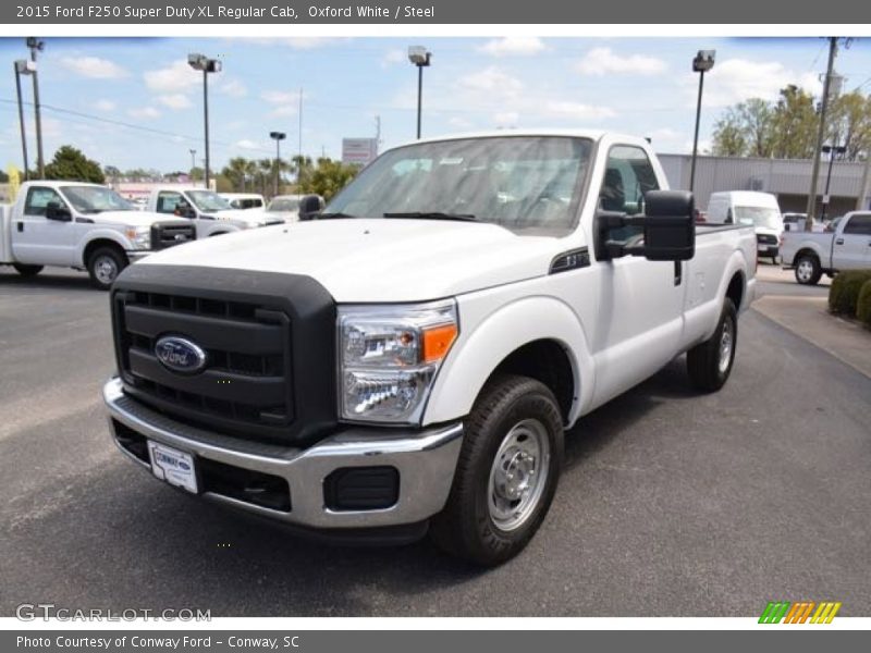 Oxford White / Steel 2015 Ford F250 Super Duty XL Regular Cab