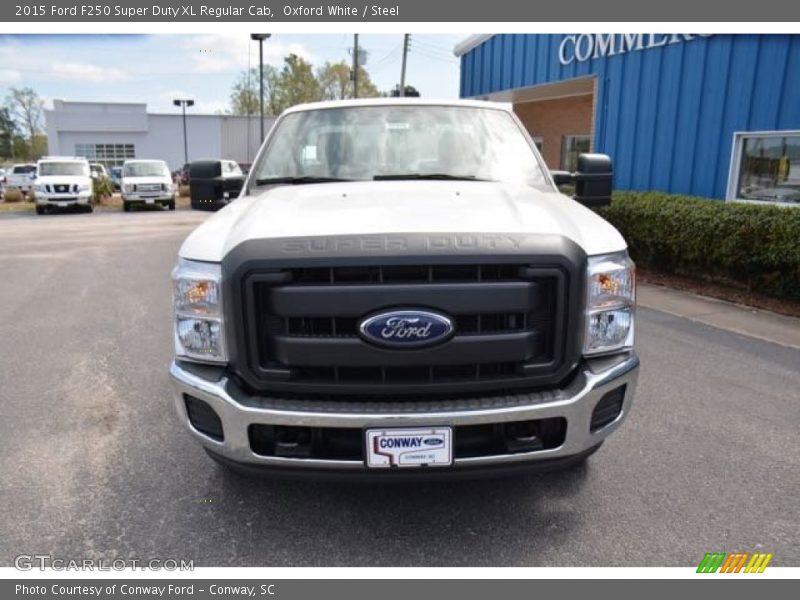 Oxford White / Steel 2015 Ford F250 Super Duty XL Regular Cab