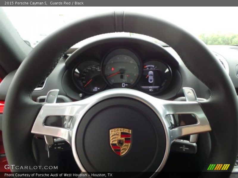 Guards Red / Black 2015 Porsche Cayman S