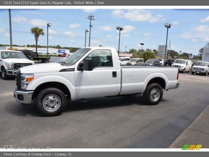 Oxford White / Steel 2015 Ford F250 Super Duty XL Regular Cab