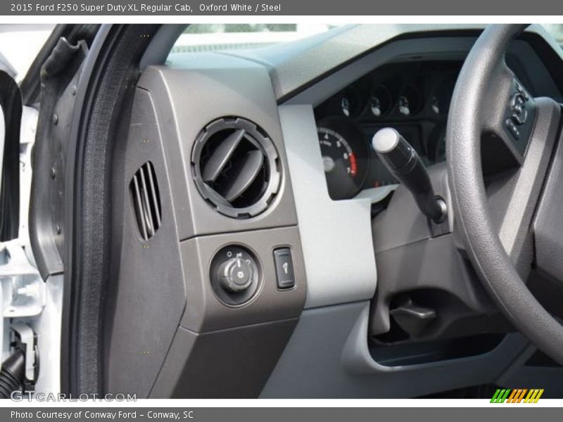 Oxford White / Steel 2015 Ford F250 Super Duty XL Regular Cab
