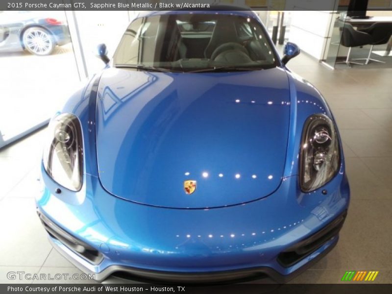 Sapphire Blue Metallic / Black w/Alcantara 2015 Porsche Cayman GTS