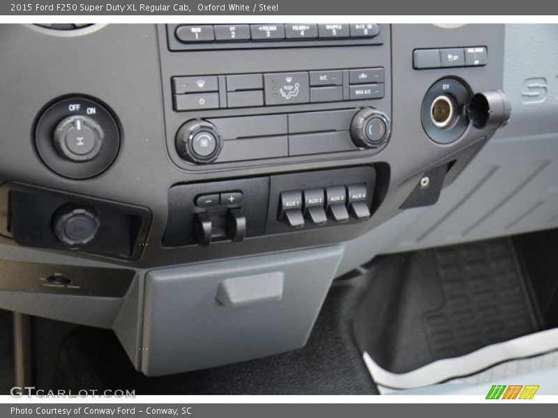 Oxford White / Steel 2015 Ford F250 Super Duty XL Regular Cab