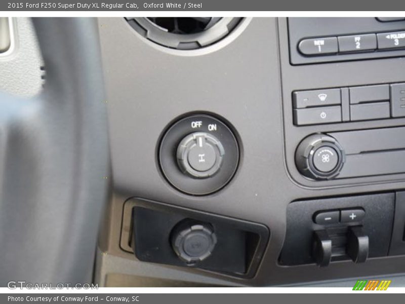Oxford White / Steel 2015 Ford F250 Super Duty XL Regular Cab