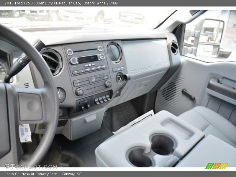 Oxford White / Steel 2015 Ford F250 Super Duty XL Regular Cab
