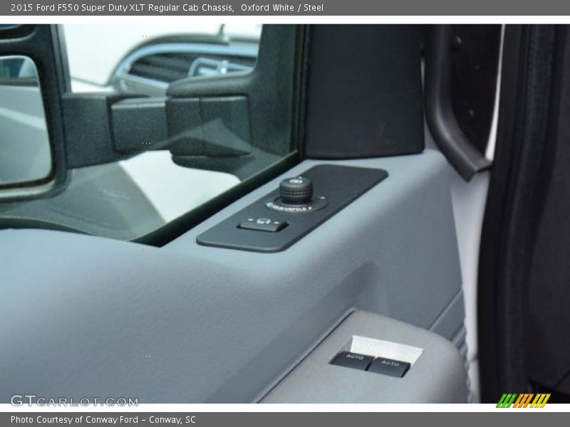 Oxford White / Steel 2015 Ford F550 Super Duty XLT Regular Cab Chassis