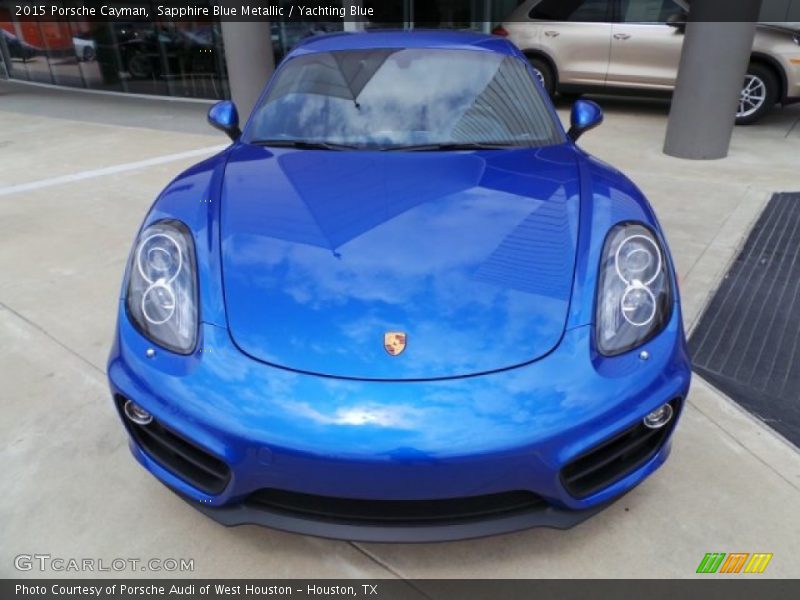 Sapphire Blue Metallic / Yachting Blue 2015 Porsche Cayman