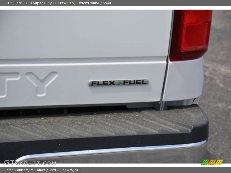 Oxford White / Steel 2015 Ford F350 Super Duty XL Crew Cab