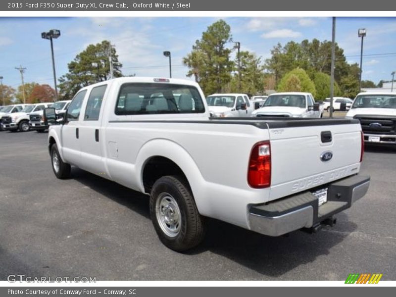 Oxford White / Steel 2015 Ford F350 Super Duty XL Crew Cab