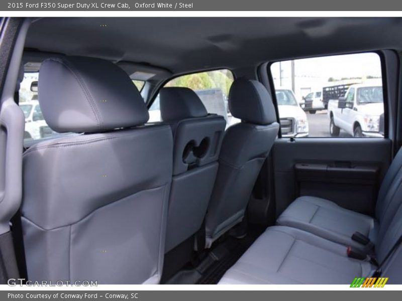 Oxford White / Steel 2015 Ford F350 Super Duty XL Crew Cab