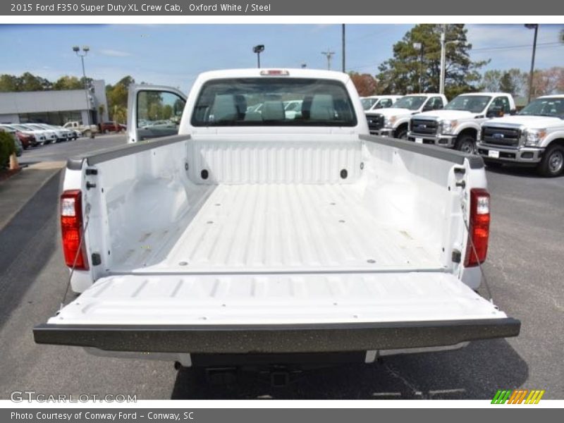 Oxford White / Steel 2015 Ford F350 Super Duty XL Crew Cab