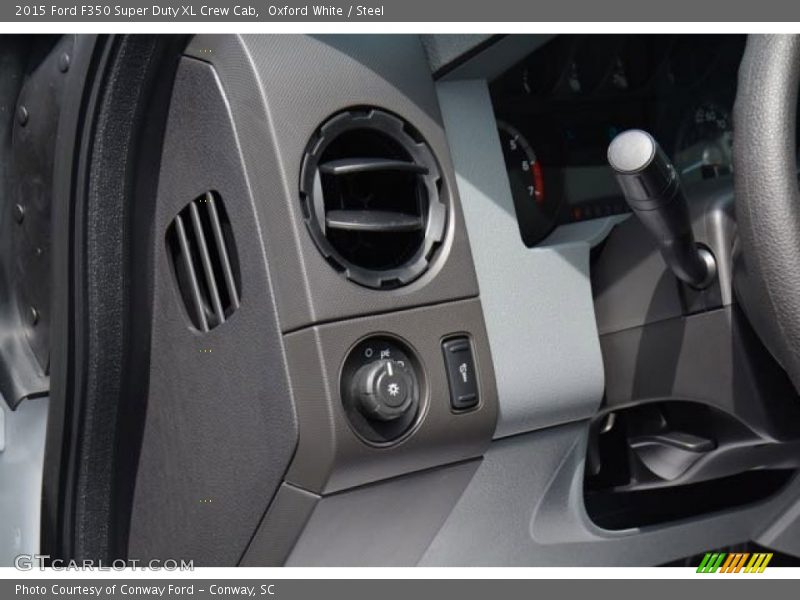Oxford White / Steel 2015 Ford F350 Super Duty XL Crew Cab