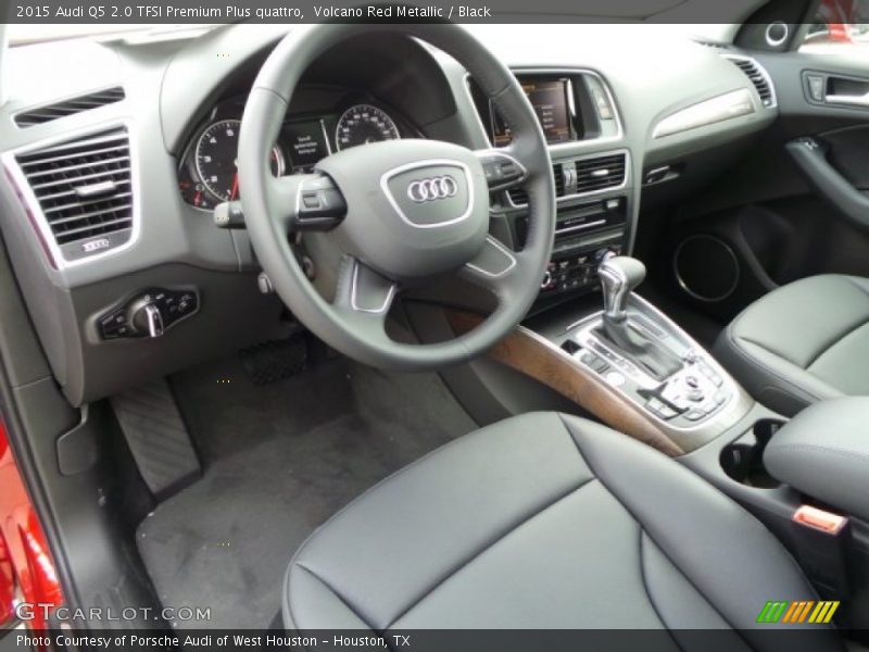 Volcano Red Metallic / Black 2015 Audi Q5 2.0 TFSI Premium Plus quattro
