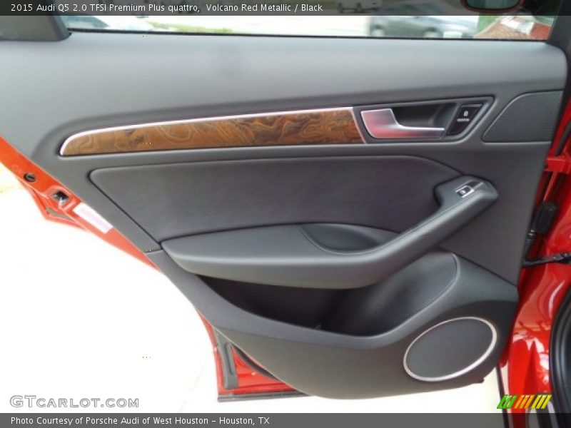 Volcano Red Metallic / Black 2015 Audi Q5 2.0 TFSI Premium Plus quattro