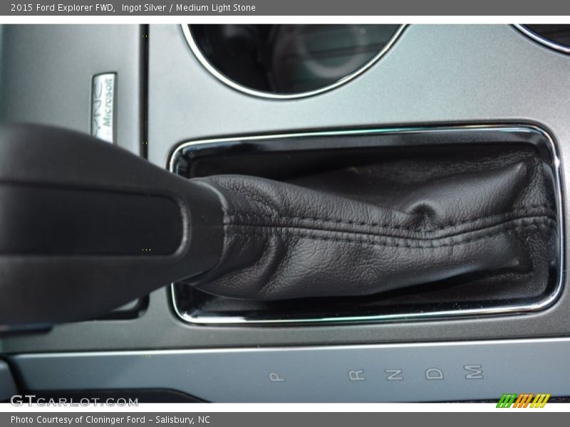 Ingot Silver / Medium Light Stone 2015 Ford Explorer FWD