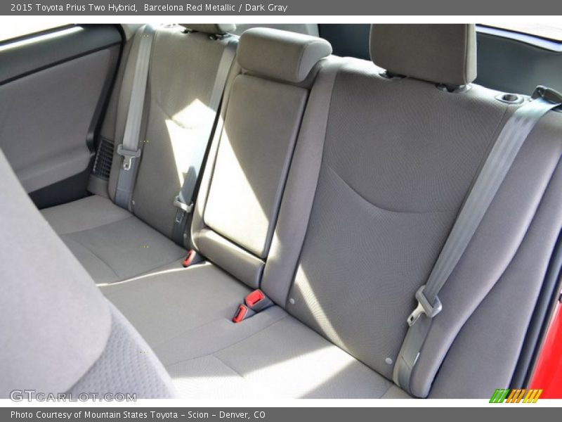 Barcelona Red Metallic / Dark Gray 2015 Toyota Prius Two Hybrid