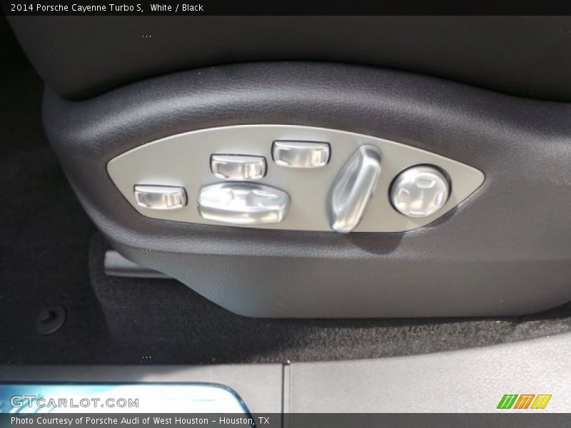 White / Black 2014 Porsche Cayenne Turbo S