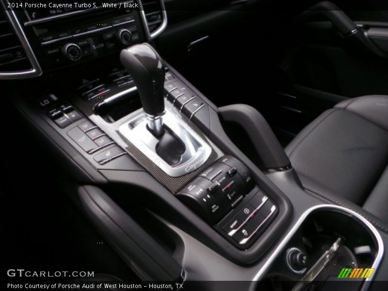 White / Black 2014 Porsche Cayenne Turbo S