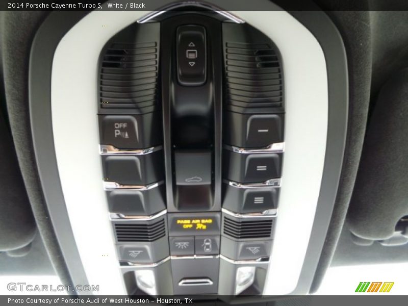 White / Black 2014 Porsche Cayenne Turbo S