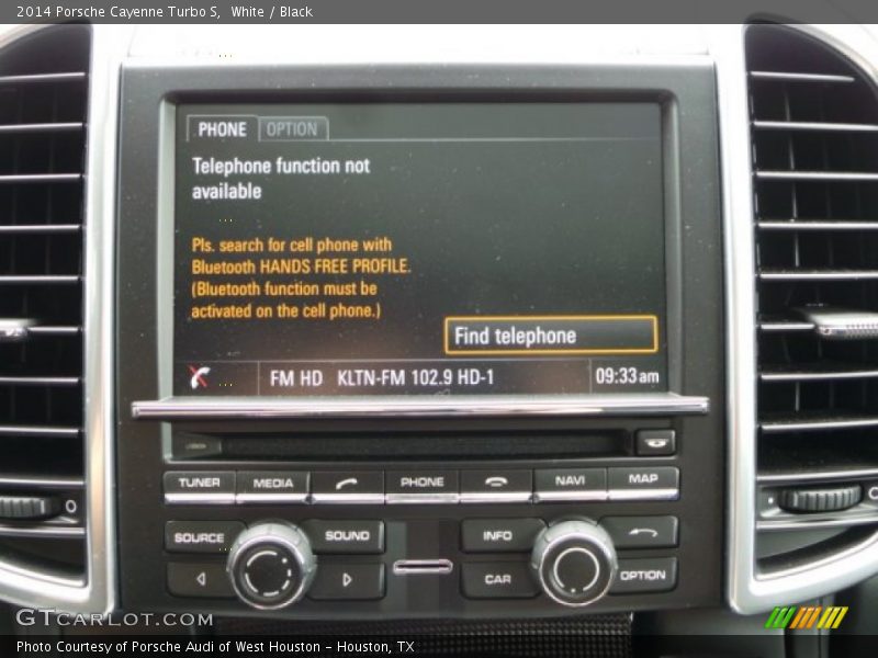 White / Black 2014 Porsche Cayenne Turbo S