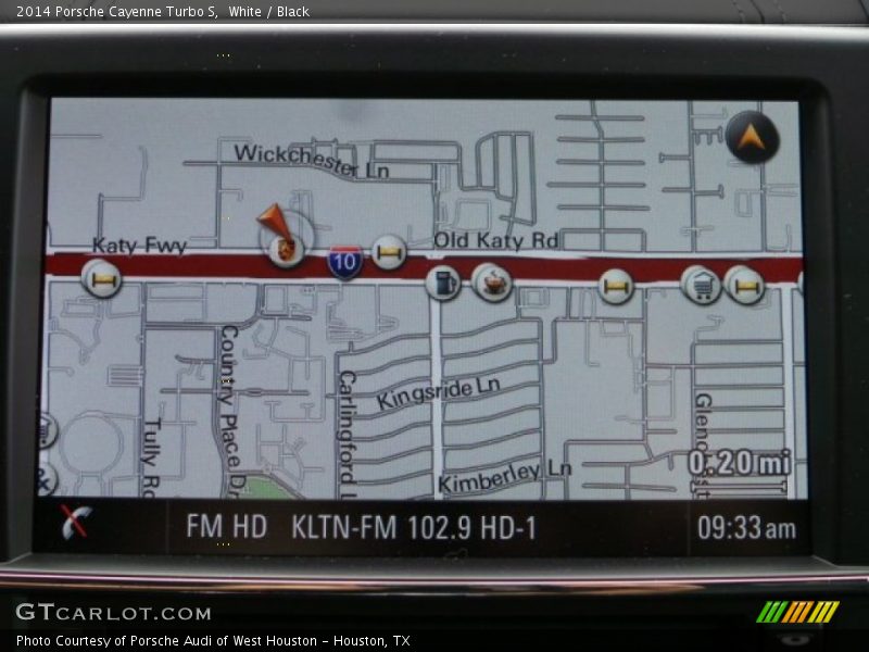 White / Black 2014 Porsche Cayenne Turbo S