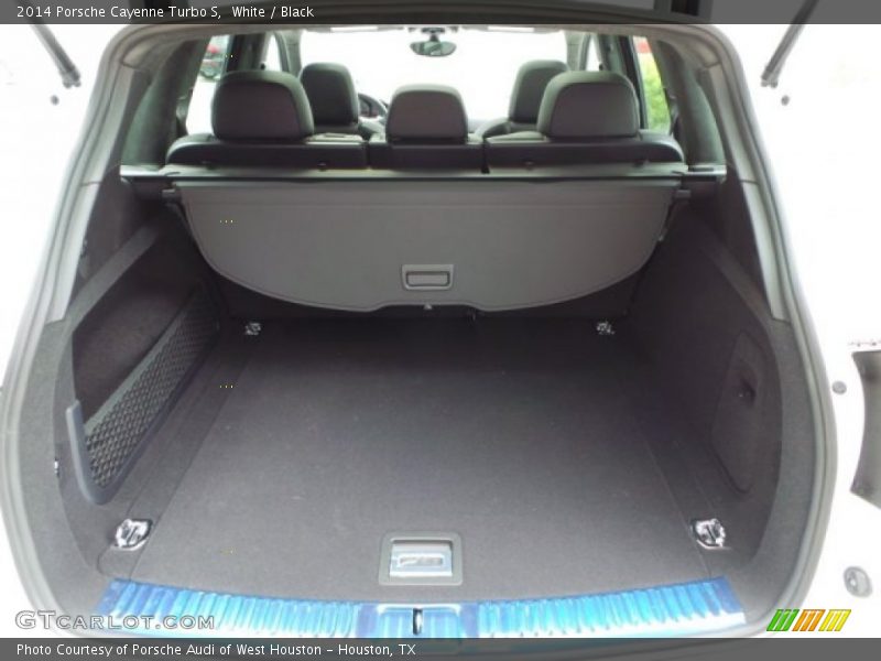 White / Black 2014 Porsche Cayenne Turbo S