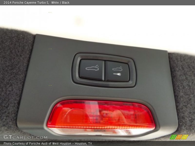 White / Black 2014 Porsche Cayenne Turbo S