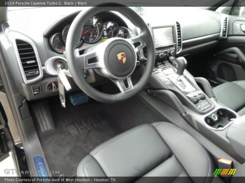  2014 Cayenne Turbo S Black Interior