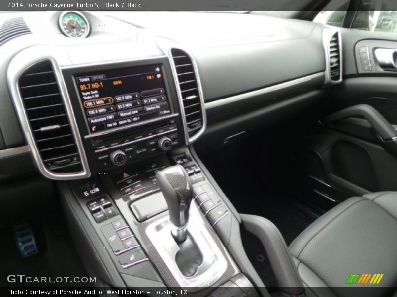 Black / Black 2014 Porsche Cayenne Turbo S
