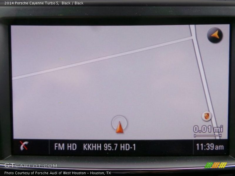 Navigation of 2014 Cayenne Turbo S