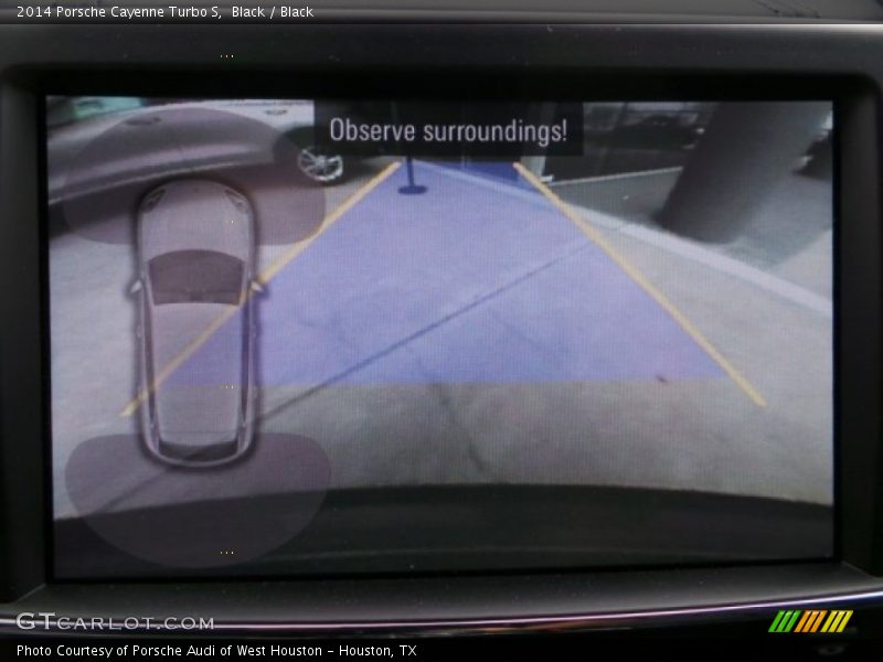 Black / Black 2014 Porsche Cayenne Turbo S
