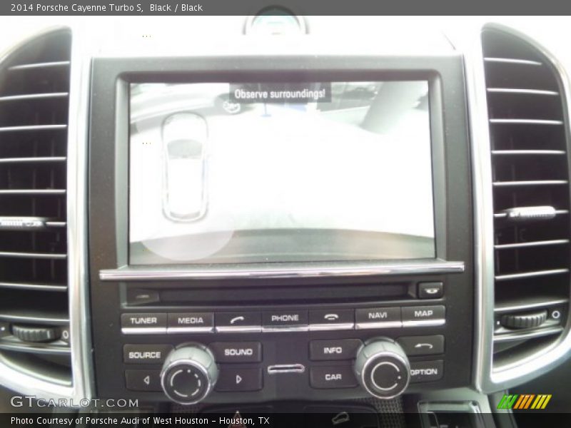 Black / Black 2014 Porsche Cayenne Turbo S
