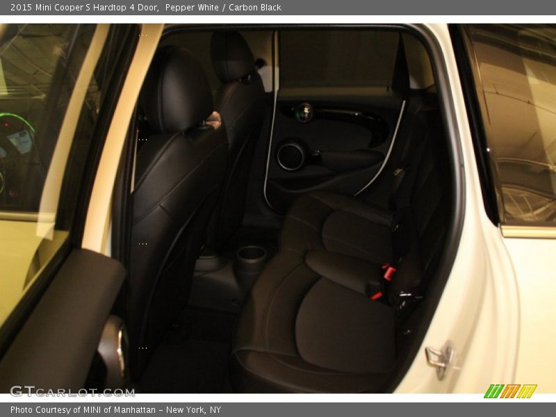 Pepper White / Carbon Black 2015 Mini Cooper S Hardtop 4 Door