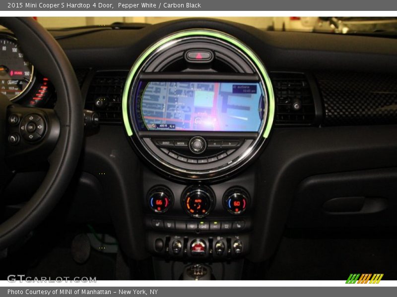Pepper White / Carbon Black 2015 Mini Cooper S Hardtop 4 Door