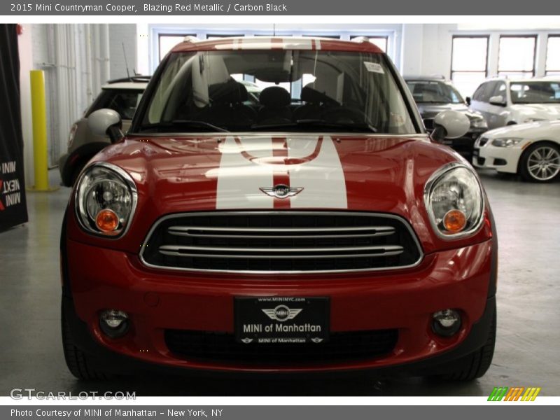 Blazing Red Metallic / Carbon Black 2015 Mini Countryman Cooper